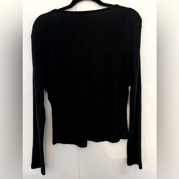 tentree Ruched V-Neck Long Sleeve, size XL - Picture 6 of 9